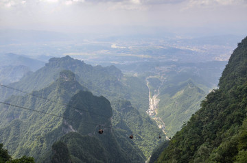 天门山索道