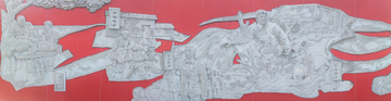 党红军石雕雕塑