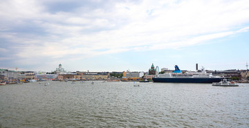 赫尔辛基南码头游轮