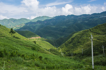 山顶丘陵