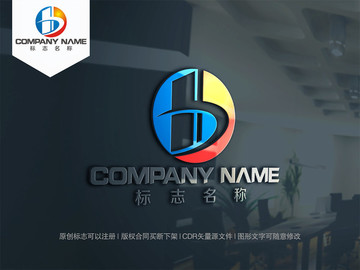 b字母logo