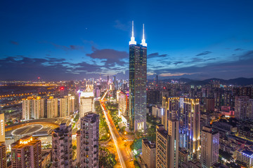 地王大厦夜景