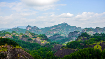 层峦叠翠武夷山