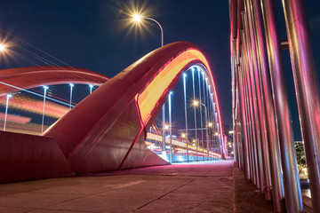 广州解放桥夜景
