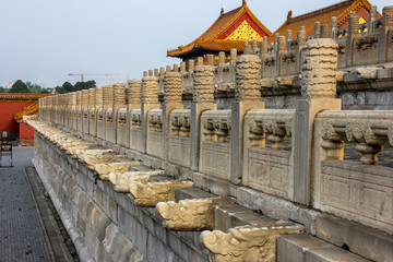北京故宫石栏
