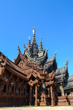 泰国芭提雅真理寺