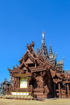 泰国芭提雅真理寺