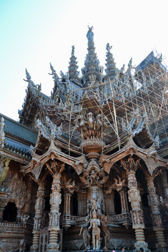 泰国芭提雅真理寺