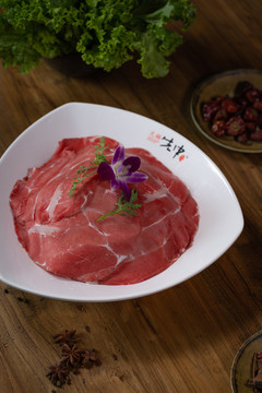 牛肉切片