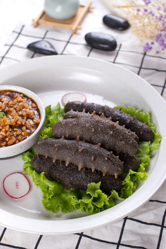 烧海参肉末海参