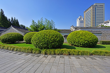宁波月湖公园宁波风光
