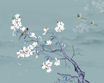 工笔花鸟图