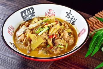 炒土鸡