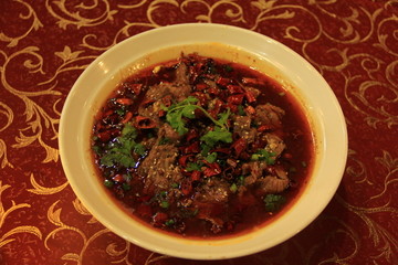 水煮牛肉