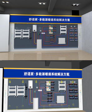 暖通展示系统模型