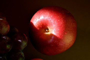 苹果葡萄高清图