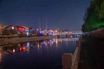 通惠河夜景