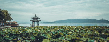 杭州西湖老照片