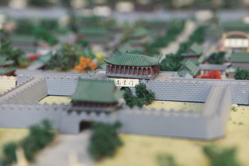 开封古城模型
