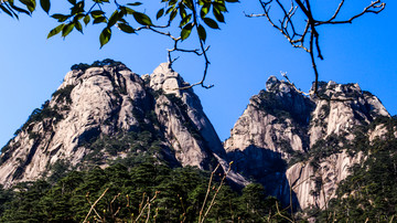 黄山山石风光