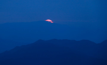 黄山日出