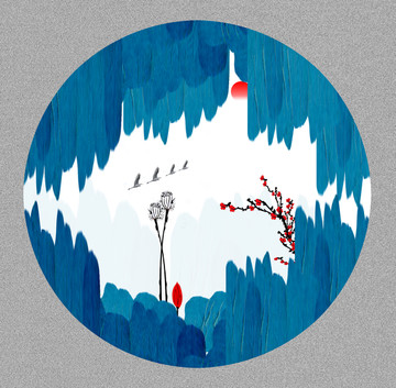 山水装饰画