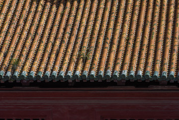古建筑屋顶房顶雕梁画栋
