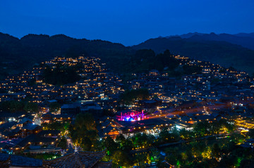 西江千户苗寨夜景