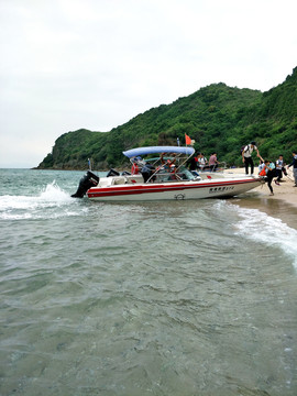 海岸游船码头