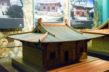 唐代南禅寺大殿模型