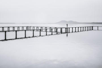 水墨东湖山水