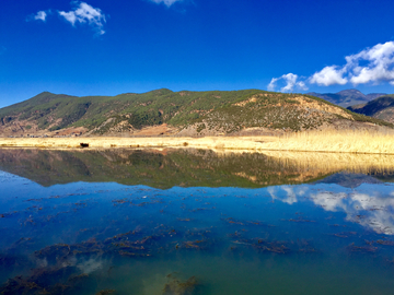 泸沽湖山水