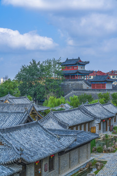 青州古城旅游景区仿古建筑群