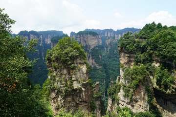 张家界森林公园的风景