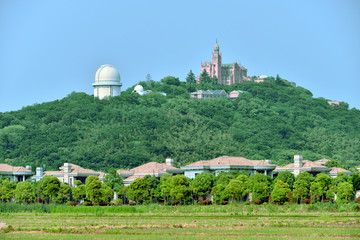 上海佘山全景