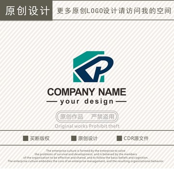 KP字母logo