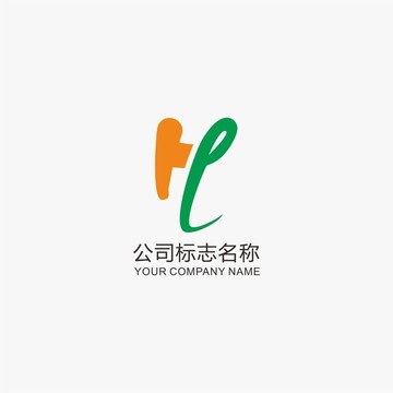 字母HL标志logo