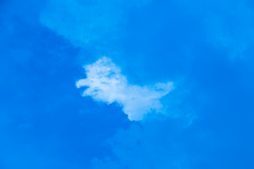 蓝天白云