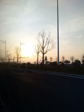 夕阳