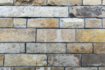 石条砖墙