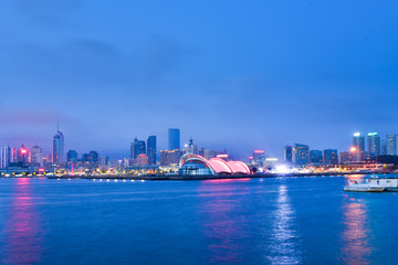 青岛城市夜景