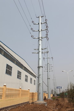 钢结构电线杆
