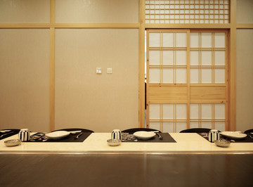 日式料理餐厅一角