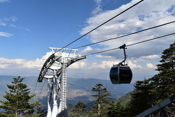 螺髻山索道