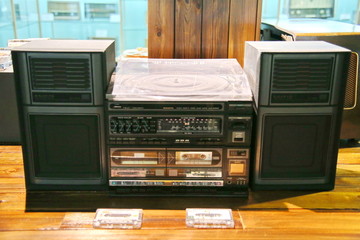 80年代磁带唱片录放机