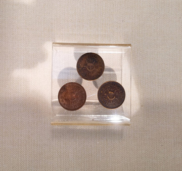 红西路军用过的硬币