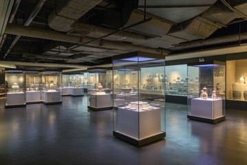 广州十三行博物馆瓷器展厅