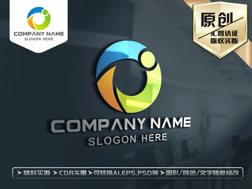 教育培训学校儿童LOGO