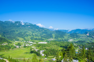 绿色山村