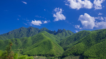 武夷山脉之笔架山全景